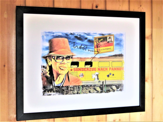 Udo Lindenberg - Sonderzug nach Pankow - original signiert - exklusiver Sonderdruck - Unikat