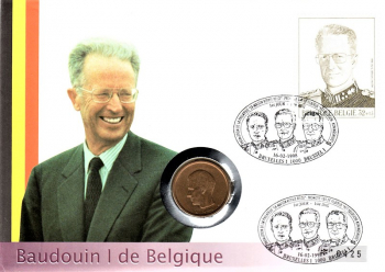 Knig Baudoin I von Belgien - Brssel 16.02.1998