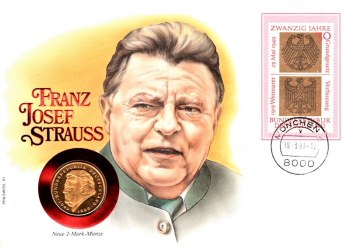 Franz Josef Strau� - 20 Jahre BRD - M�nchen 18.03.1991