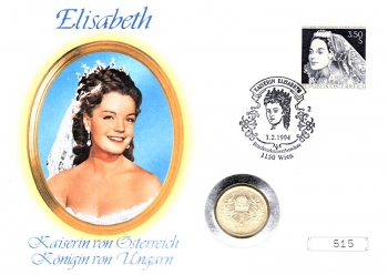 Elisabeth - Kaiserin von sterrreich - Wien 01.02.1994 - Mnze in Silber