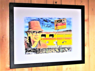 Udo Lindenberg - Sonderzug nach Pankow - original signiert - exklusiver Sonderdruck