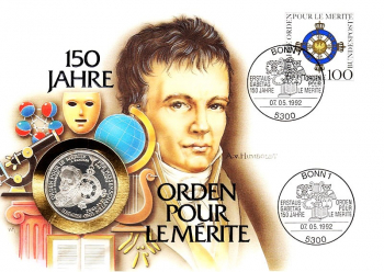 150 Jahre Orden Pour Le Merite - Alexander von Humboldt - Bonn 07.05.1992