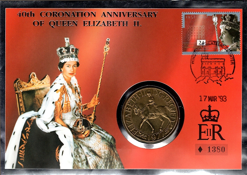 40th Coronation Anniversary of Queen Elizabeth II - 17.03.1993