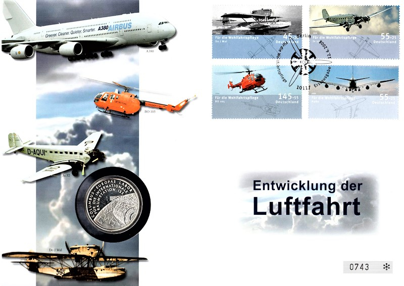 Entwicklung der Luftfahrt - Berlin 12.06.2008 - selten