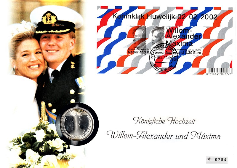 Königliche Hochzeit Willem-Alexander und Maxima - Groningen 10.01.2002
