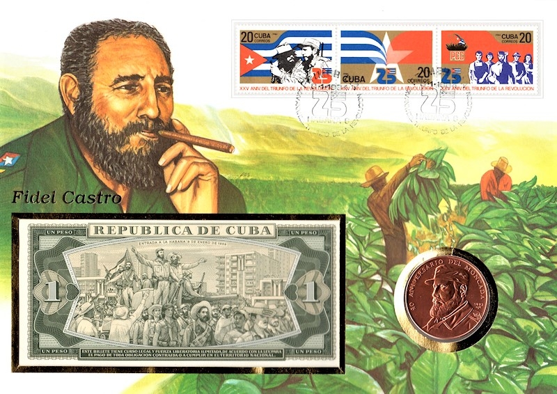 Maxi letter - Republik Cuba - Fidel Castro - 08.10.1987