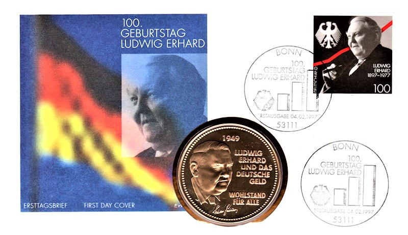 100. Geburtstag Ludwig Erhard - Bonn 04.02.1997