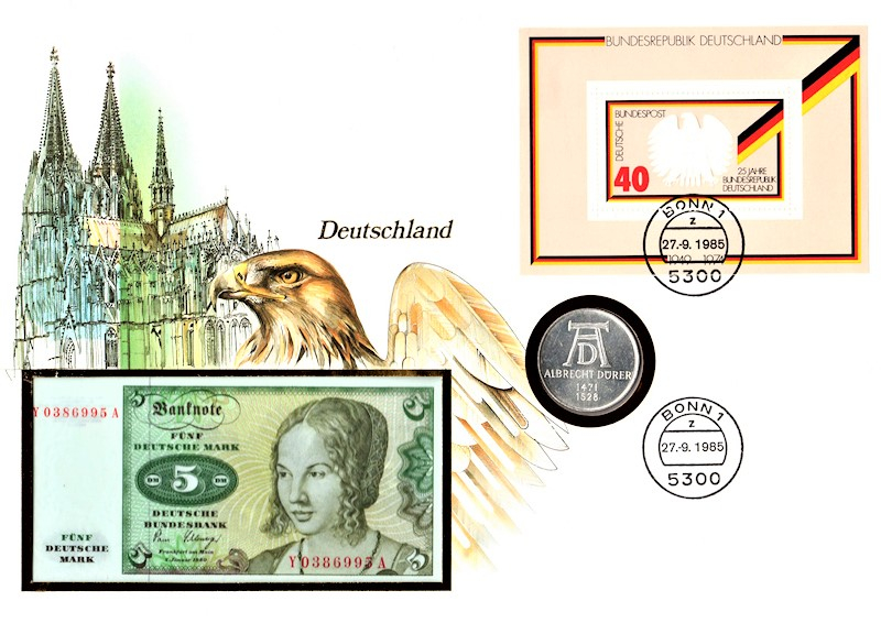 Bundesrepublik Deutschland - Albrecht Dürer - Bonn 27.09.1985