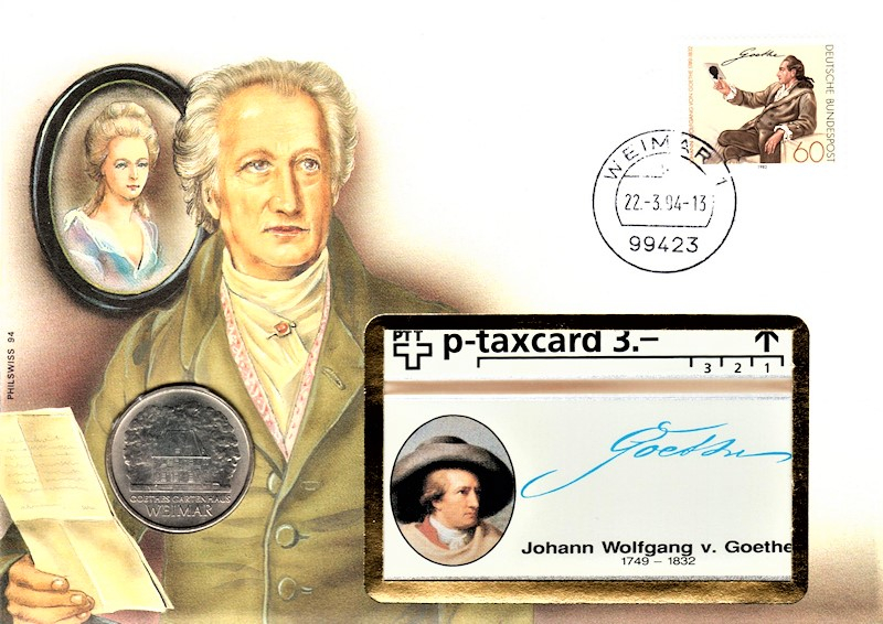 Johann Wolfgang von Goethe - Weimar 22.03.1994