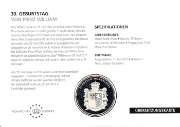 30th Birthday of Prince William - Duke of Cambridge - 21.06.2012