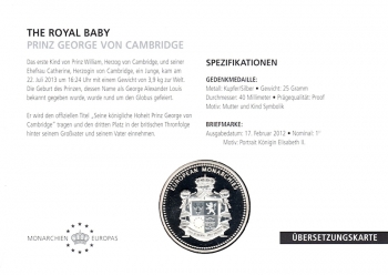 The Royal Baby - Prince George Alexander Louis - 23.07.2013