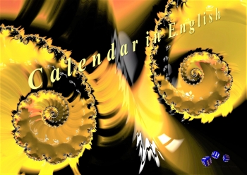 Zeitloskalender English Cards in A4 - bitte anklicken!