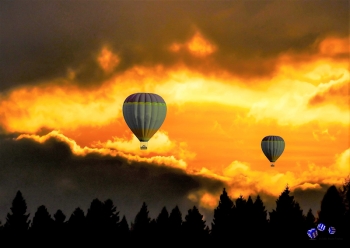 Ballonfahrt - Sonderdruck im A3 Format