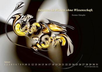 Zeitloskalender Intuition - bitte anklicken!