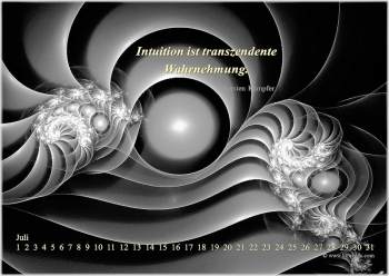 Zeitloskalender Intuition - bitte anklicken!
