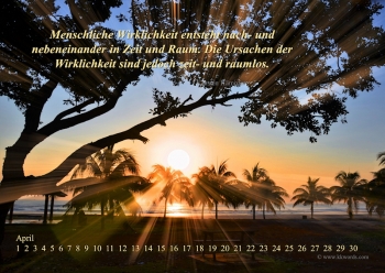 Zeitloskalender Wirklichkeit - bitte anklicken!