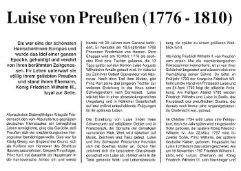 Luise - Knigin von Preuen - Berlin 13.07.1989