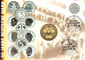 50 Jahre Deutsche Mark - Berlin Zentrum 19.06.1998