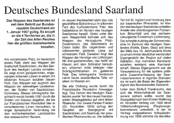 Bundesland Saarland - Numisbrief Berlin 13.01.1994