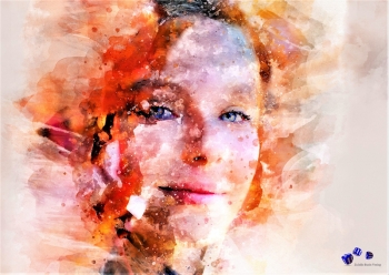 Hochwertiger Kunstdruck - Portrait