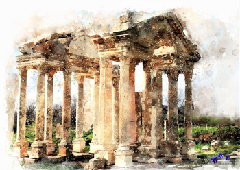 Hochwertiger Kunstdruck - Rom