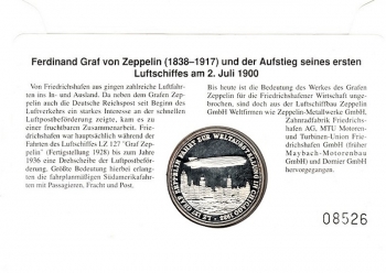 LZ 127 Graf Zeppelin - Luftpost Friedrichshafen - 09.04.1991