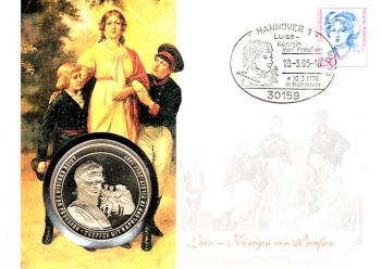 Luise - Knigin von Preuen - Hannover 10.03.1995 - Medaille