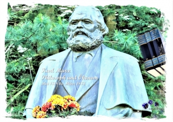 Karl Marx - 175. Geburtstag 1993 - Moskau 05.05.1993