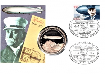 Ferdinand Graf von Zeppelin - 75. Todestag - Friedrichshafen 08.03.1992