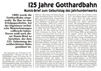 Gotthardbahn - 125 Jahre Gotthardbahn - Erstfeld 09.09.2007