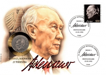 Konrad Adenauer - 25. Todestag - Bonn 12.03.1992