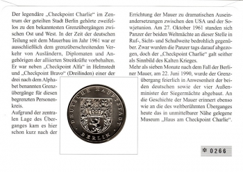 Checkpoint Charlie 1989 - Berlin 09.11.1999