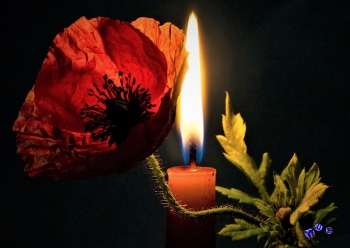 Weihnachten Kerzen 5 - Sonderdruck im A3 Format