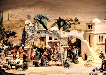 Weihnachten Krippe 2 - Sonderdruck im A3 Format