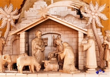 Weihnachten Krippe 7 - Sonderdruck im A3 Format