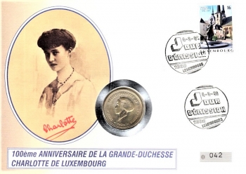 Charlotte von Luxemburg - 100. Jahrestag - Luxemburg 04.03.1996