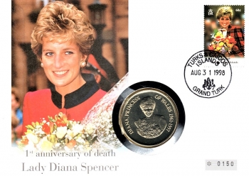 Lady Diana Spencer - 1st Anniversary of death - Turks Caicos Islands 31.08.1998