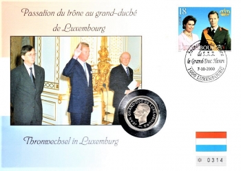 Thronwechsel in Luxemburg - Erbprinz Henri - Luxemburg 07.10.2000