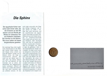 Maxi Brief - gypten Sphinx - 12.10.1999