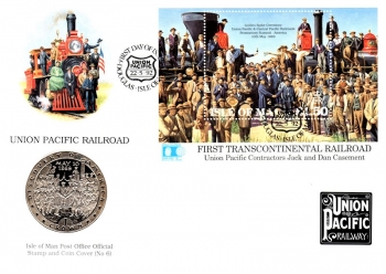 Union Pacific Railroad - First Transcontinental Railroed - Douglas 22.05.1992