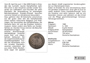Dampflokfest - Baureihe 03 - Dresden 29.04.2000