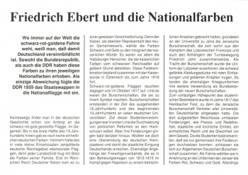 Friedrich Ebert - Erster Reichsprsident der Weimarer Republik - Bonn 03.05.1990