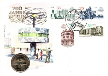750 Jahre Berlin - Weltzeituhr - Berlin 25.06.1987