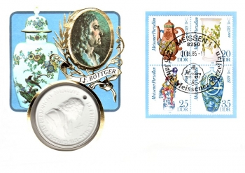 275 Jahre Meissener Porzellan - J. F. Bttger - Meissen 01.08.1985