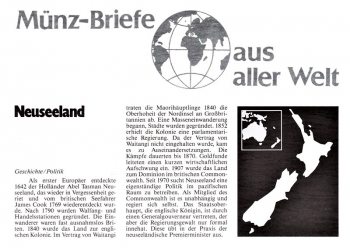 Neuseeland - Pazifik Ozeanien - Wanganui N.Z. 16.02.1987