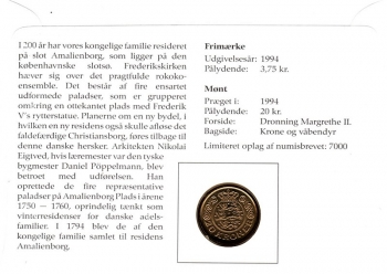 200 Jahre K�nigliche Residenz - Kopenhagen 03.05.1994