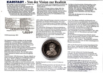 125 Jahre Karstadt - 1881 bis 2006 - Wismar 28.08.2006