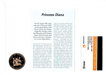 Maxi Brief - Princess Diana - 15.10.1997
