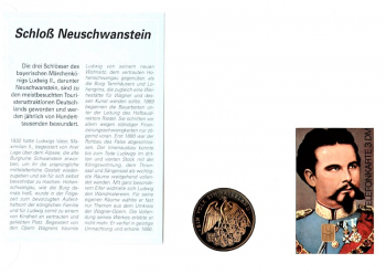 Maxi Brief - Schloss Neuschwanstein - 05.11.1997