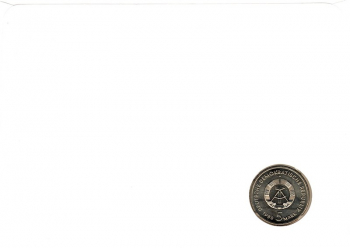 Rostock �berseehafen - Numisbrief Rostock 10.04.1990